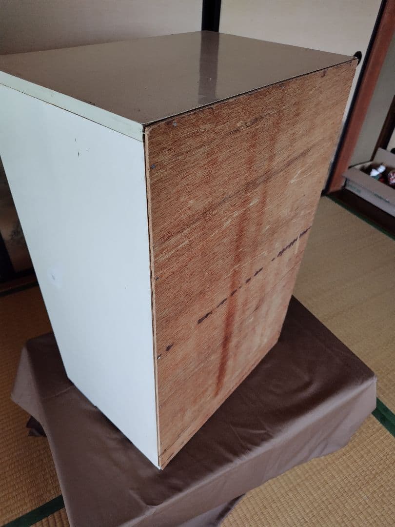 糸陳列棚　ミシン糸ケース　収納棚　アンティーク　レトロ