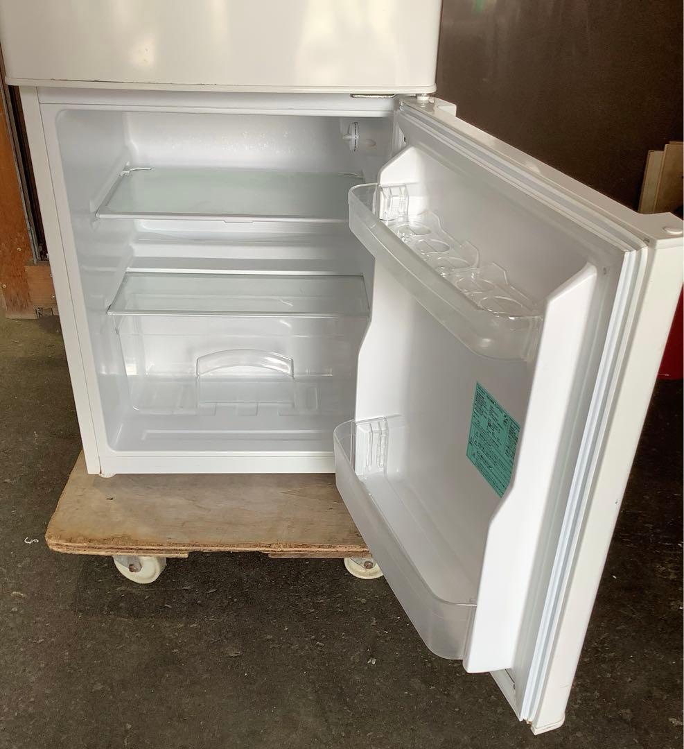 m ハイアール 2ドア冷蔵庫 AT-RF85B 85L 2019年製