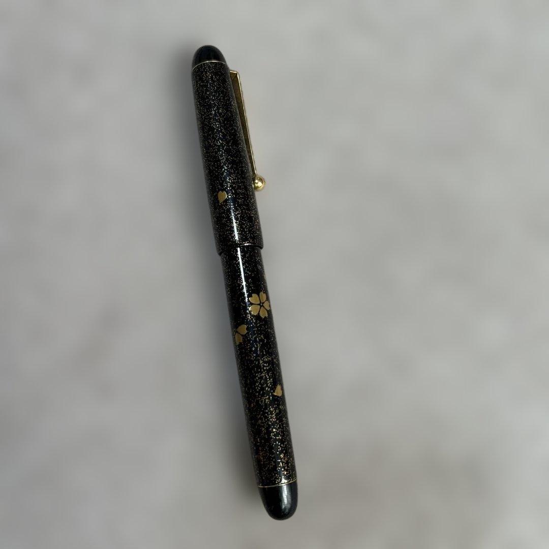 パイロット　漆塗　蒔絵　万年筆