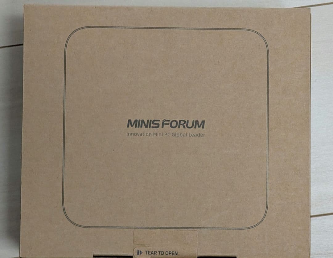 【未使用未開封】MINISFORUM AI X1 255(32GB + 1TB