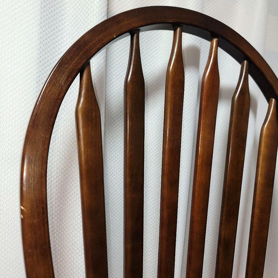 【即決】360°回転ヴィンテージ高級ダイニングチェア　マレーシア 安定ok！！