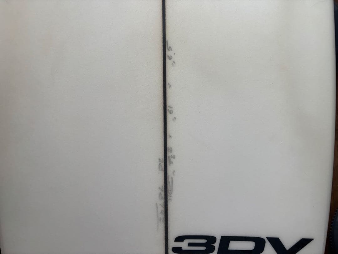 やまDHD 3DV ショートボード 5’9” 28L futureフィン付
