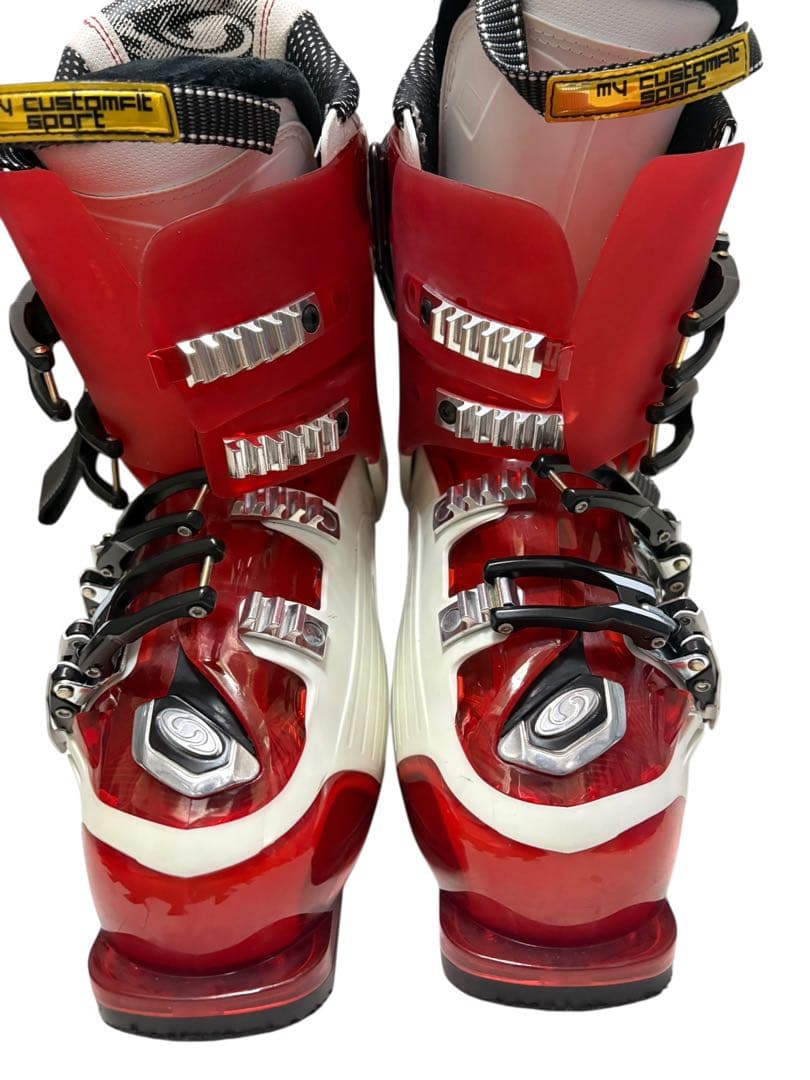 SALOMON FALCON XT CS スキー用ブーツ レッド/ホワイト 25