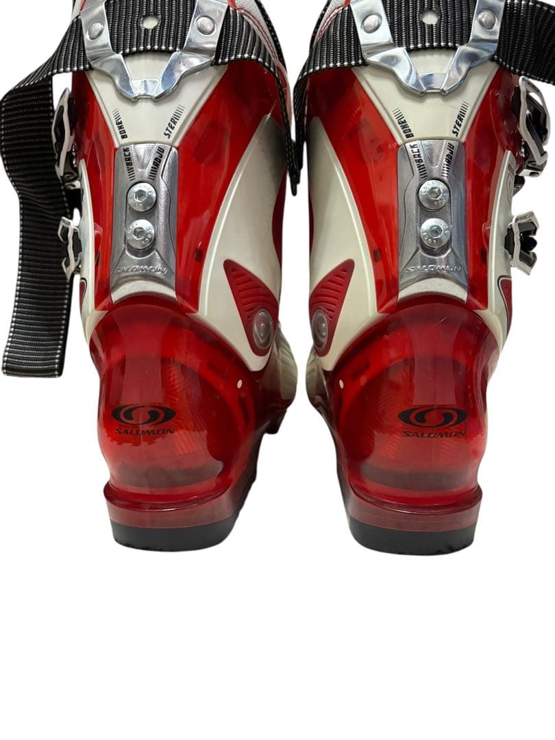 SALOMON FALCON XT CS スキー用ブーツ レッド/ホワイト 25