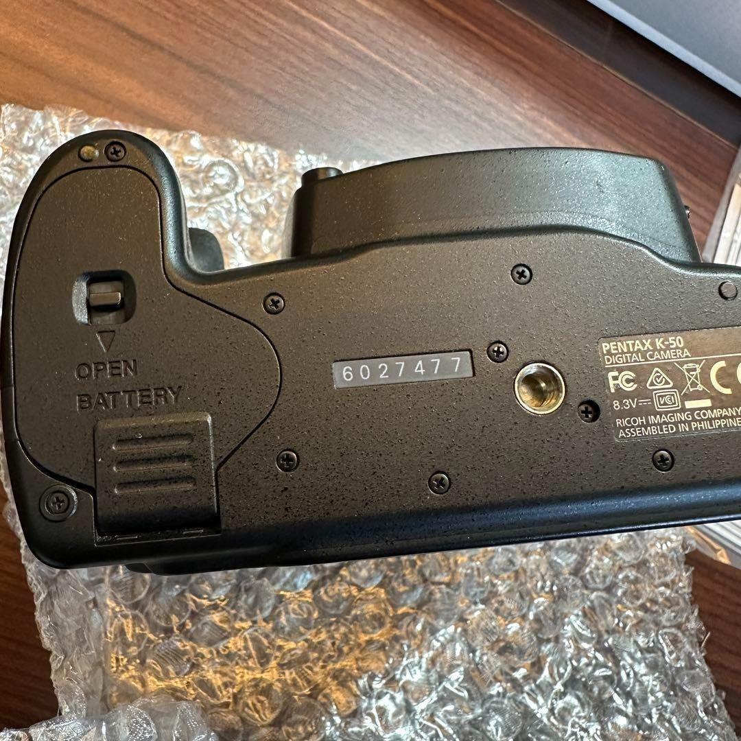 PENTAX K-50 レンズズームキット ブラック 2414