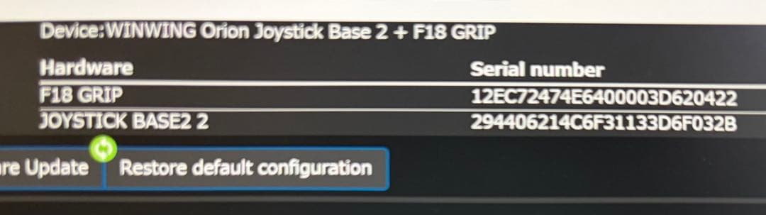 WINWING Orion2 NavyAce ジョイスティック 延長ロッド付き