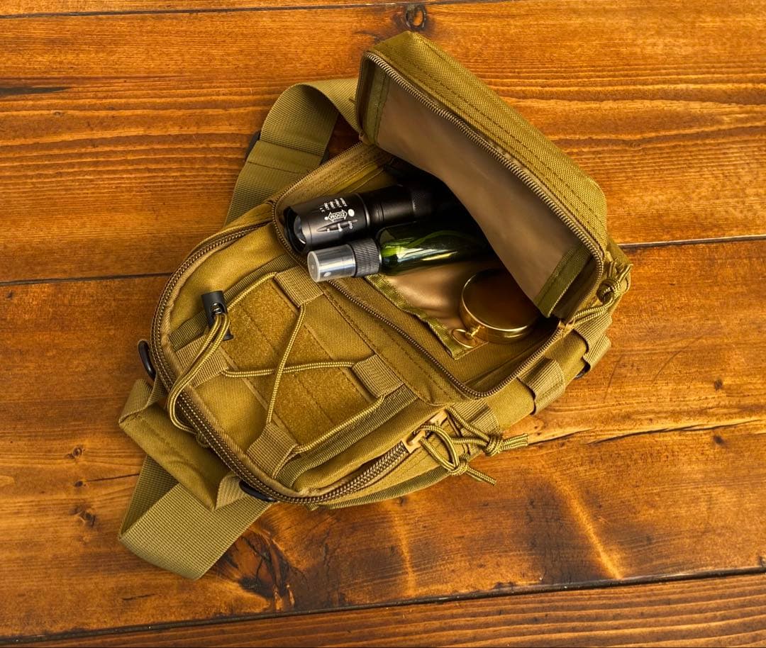 クワガタ採集セット　オリジナル掻き出し棒　デジタルノギス　採集ケース　アーミー