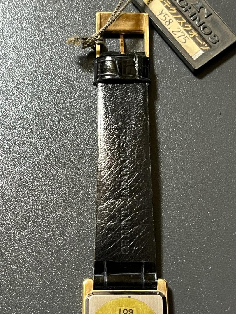 TECHNOS クォーツ時計 ヴィンテージ品　タグ付き未使用品