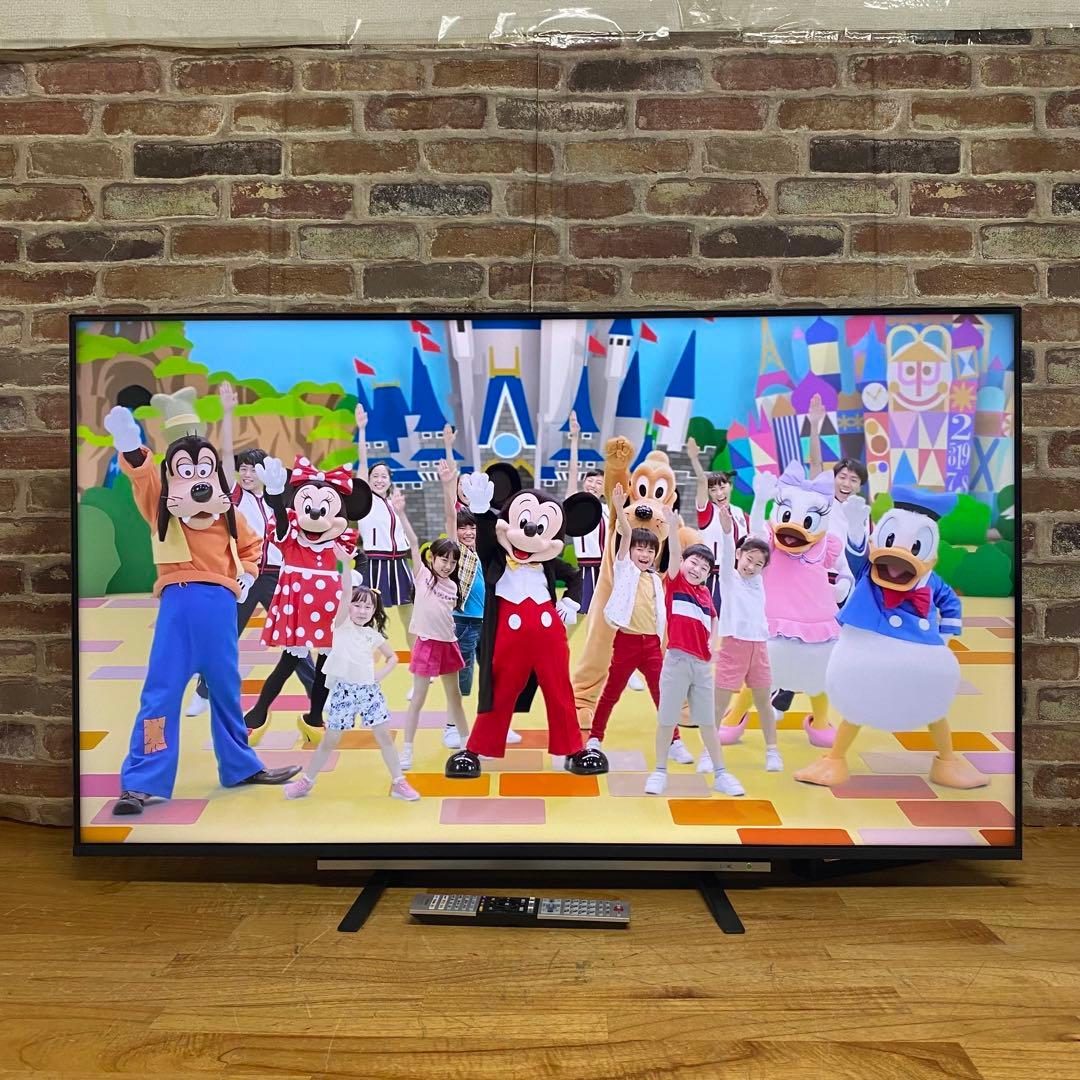 東芝 50V型 4Kチューナー内蔵 液晶テレビ レグザ 50M530X W録画○