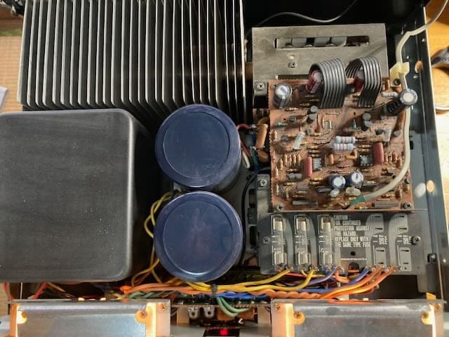 MARANTZ ESOTEC SM-6 パワーアンプ 取説付き