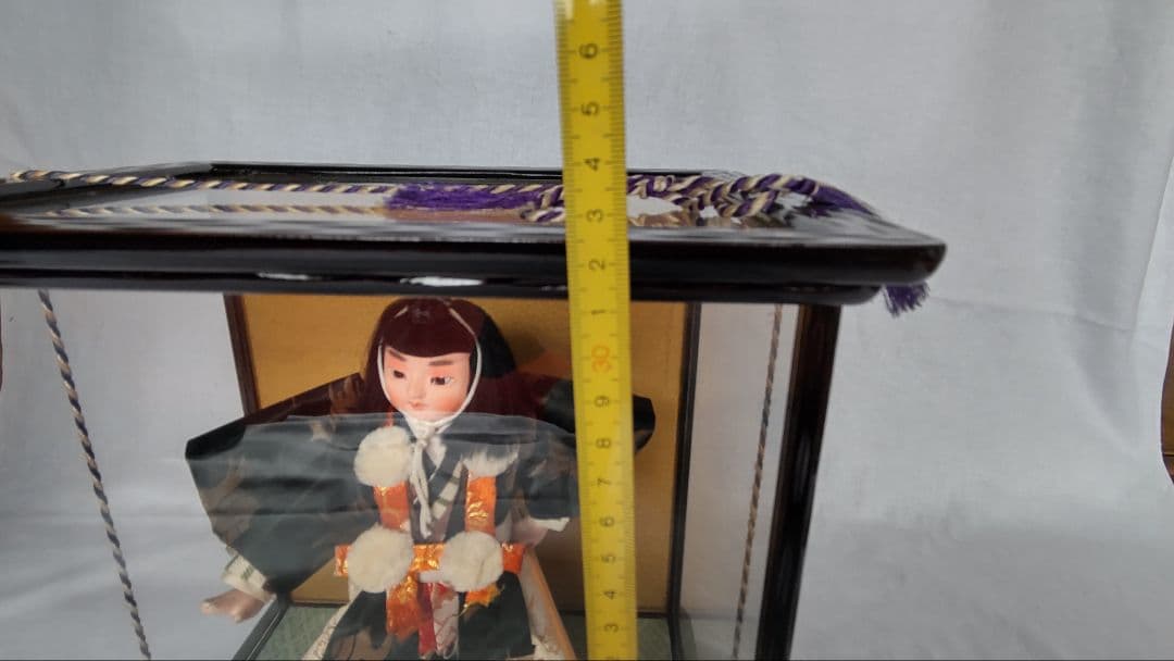 五月人形　勧進帳　ケース入り　昭和レトロ　アンティーク