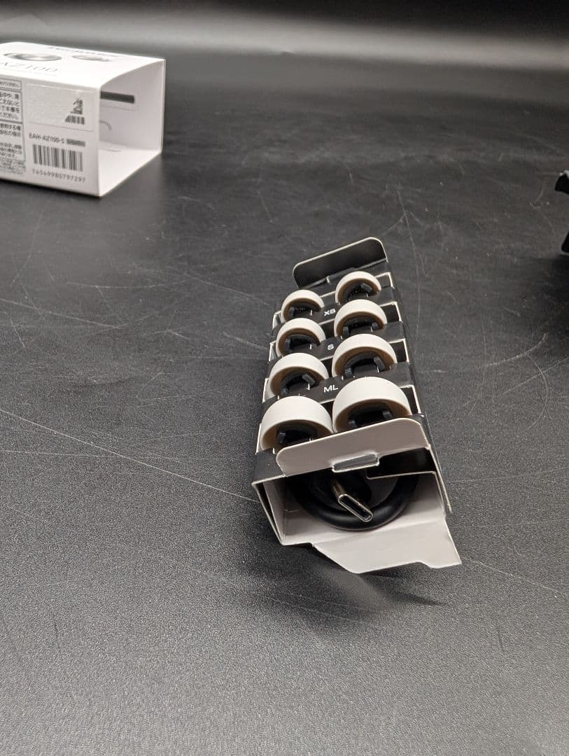 【美品・動作良好】 technics EAH-AZ100 シルバー　テクニクス