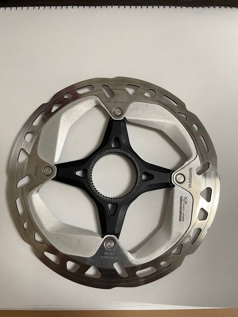 グロータック EQUAL 機械式 ディスクブレーキキャリパーとディスクロータ3枚