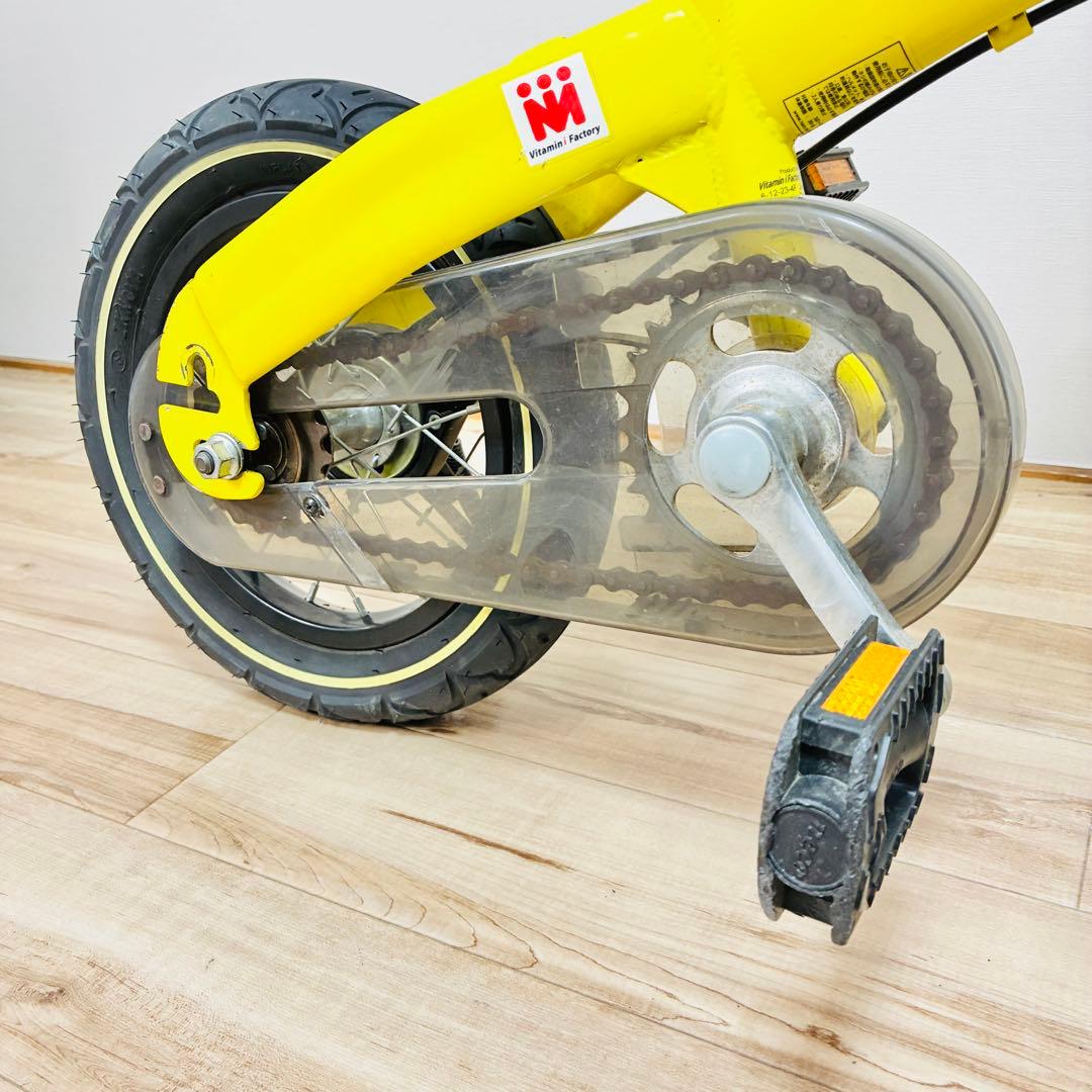 へんしんバイク　12インチ　黄色　イエロー