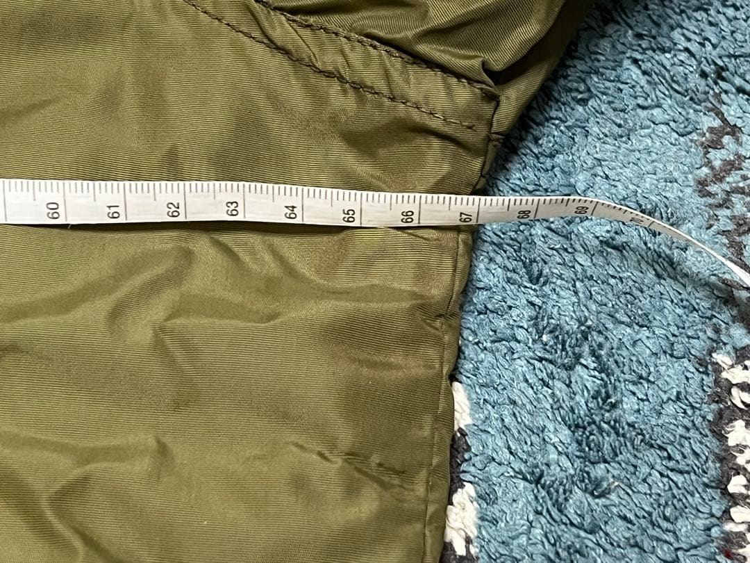 70s l.l.bean 筆記体タグ コーチジャケット オリーブ USA製