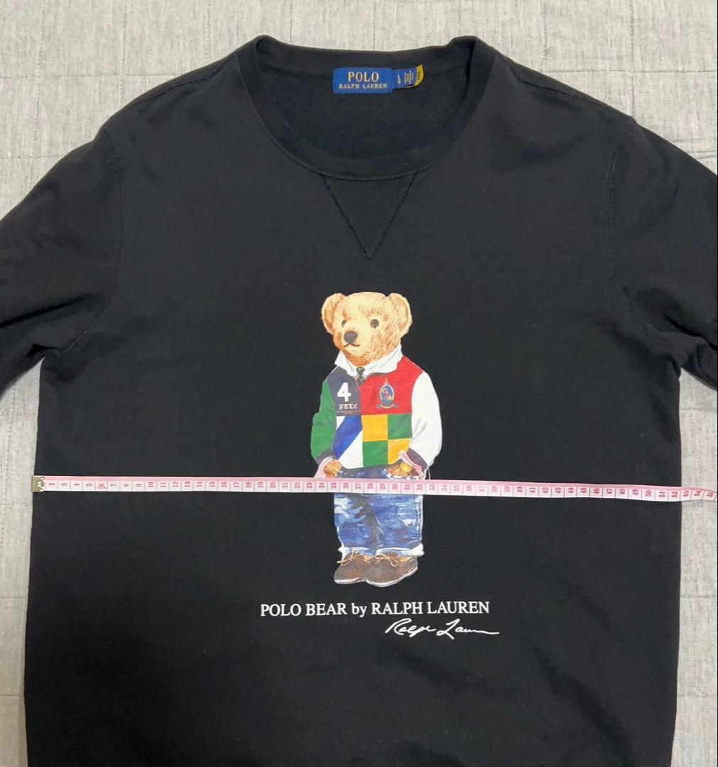 Polo Ralph Lauren スウェット ポロベア ブラック L