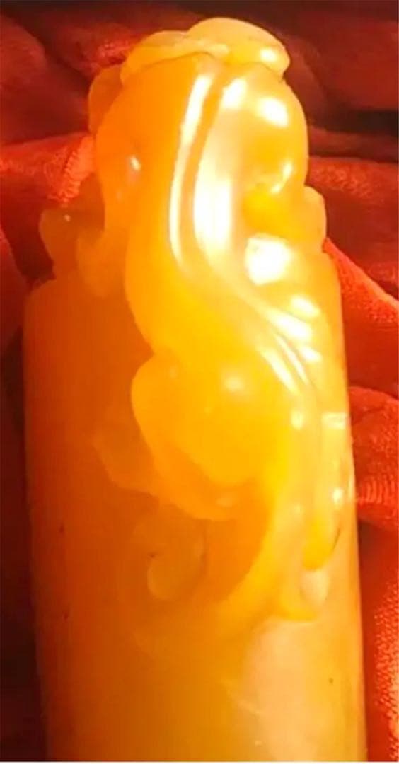 【田黄♦沙孟海 刻印 】中国近現代 篆刻家 書家 寿山石 中国