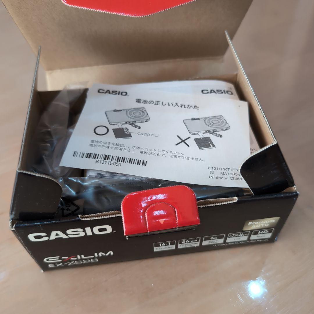 CASIO EXILIM EX-ZS26 コンパクトデジタルカメラ