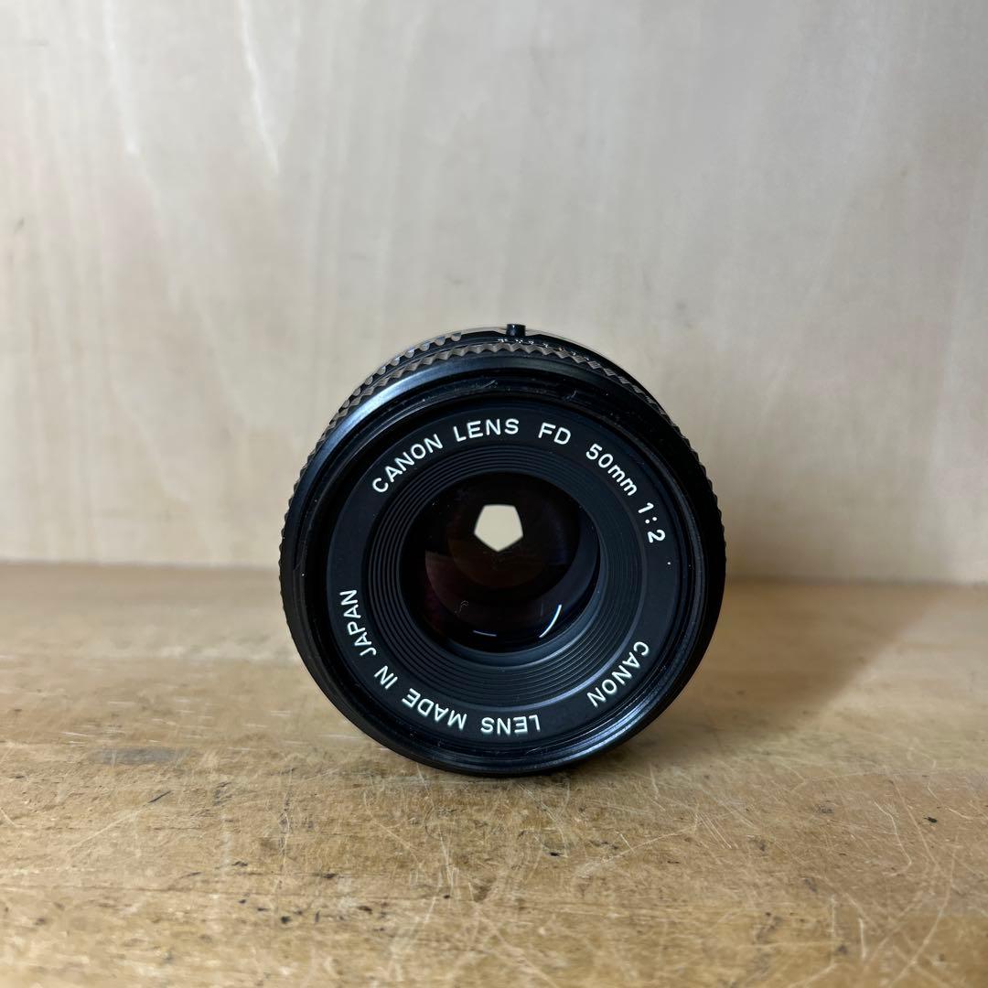 Canon AE-1 P +FD 50 f2.0 電池蓋訳あり完動美品