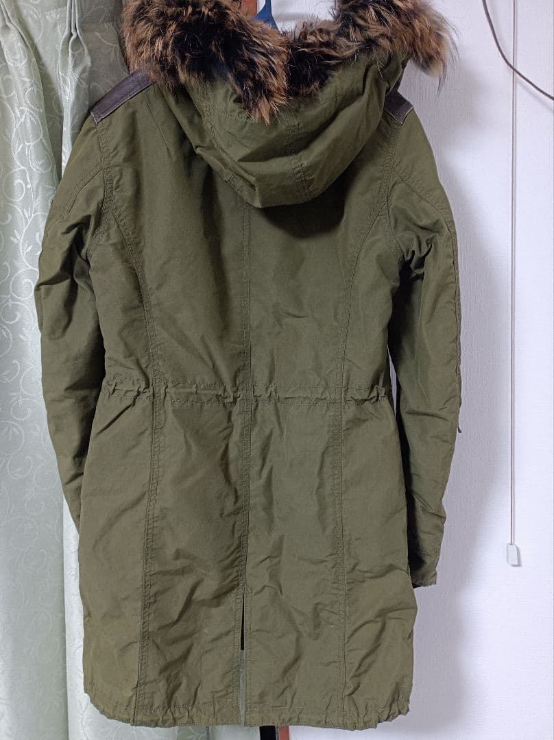 SHELLAC M51 モッズコート44カーキ /レザーライダース5351