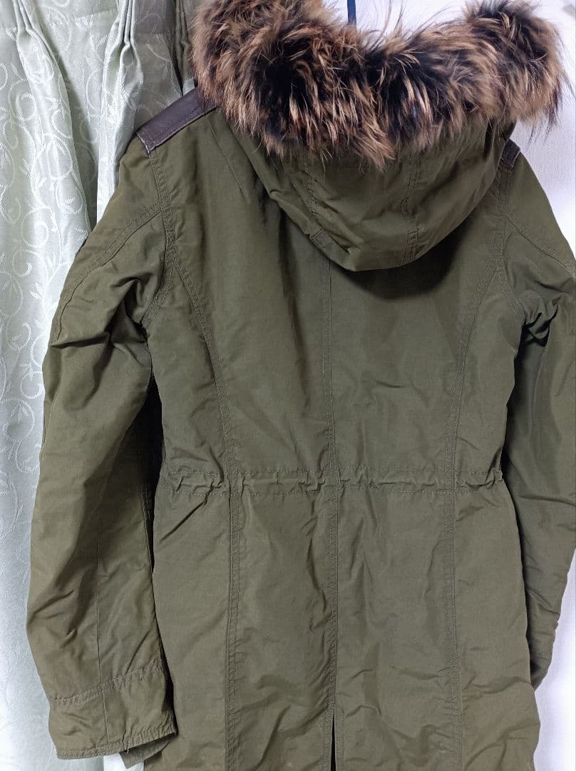 SHELLAC M51 モッズコート44カーキ /レザーライダース5351