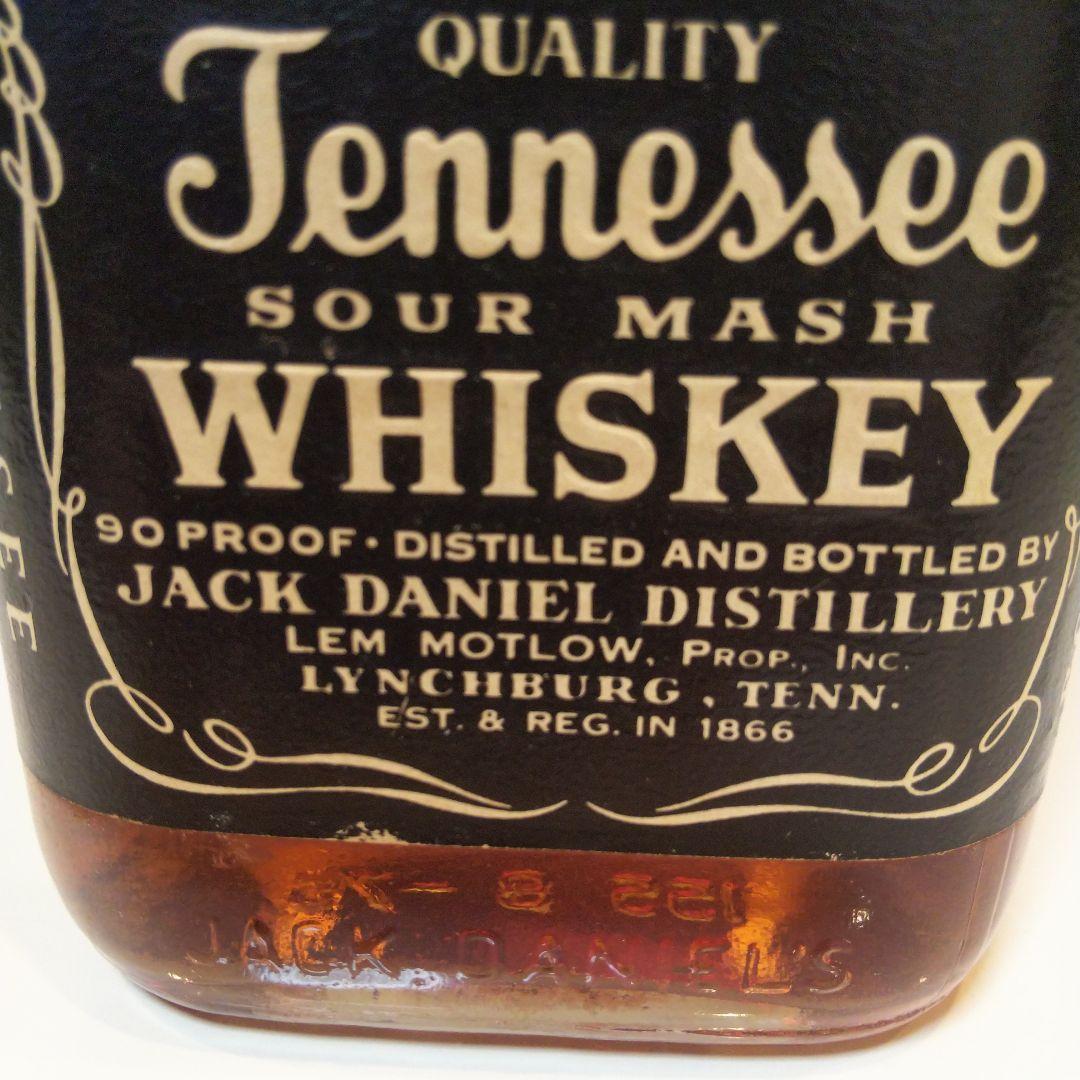 ジャックダニエル 青紙封印 瓶底刻印75 4/5Quart 90proof