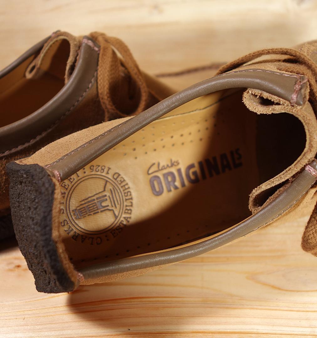 Clarks クラークスオリジナルズ ナタリー UK4 スエード モカシン