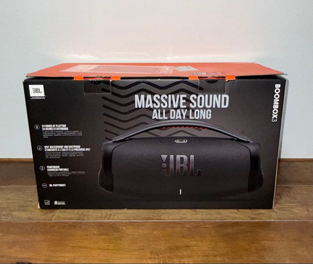 JBL BOOMBOX3 Bluetooth ワイヤレススピーカー