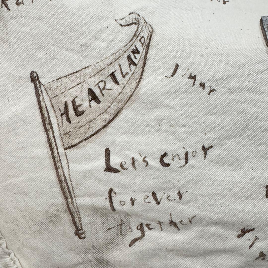 希少✨ グラッドハンド ハンドペイント ショルダーバッグ 大容量 A4可