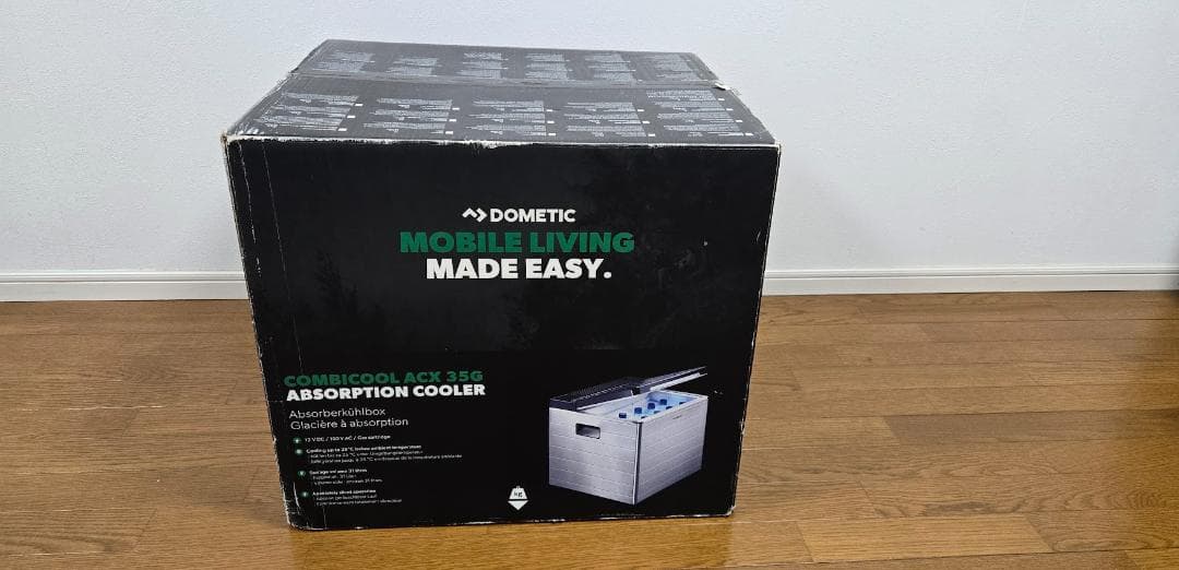 DOMETIC ACX35G ポータブル 3WAY 冷蔵庫 31L