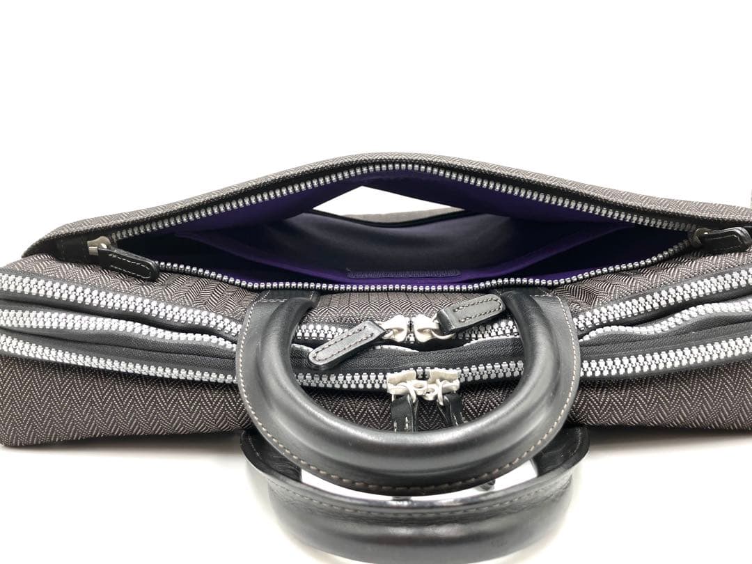 【極美品】 ポールスミス ace. コラボ ビジネスバッグ 2way 2層 鍵付