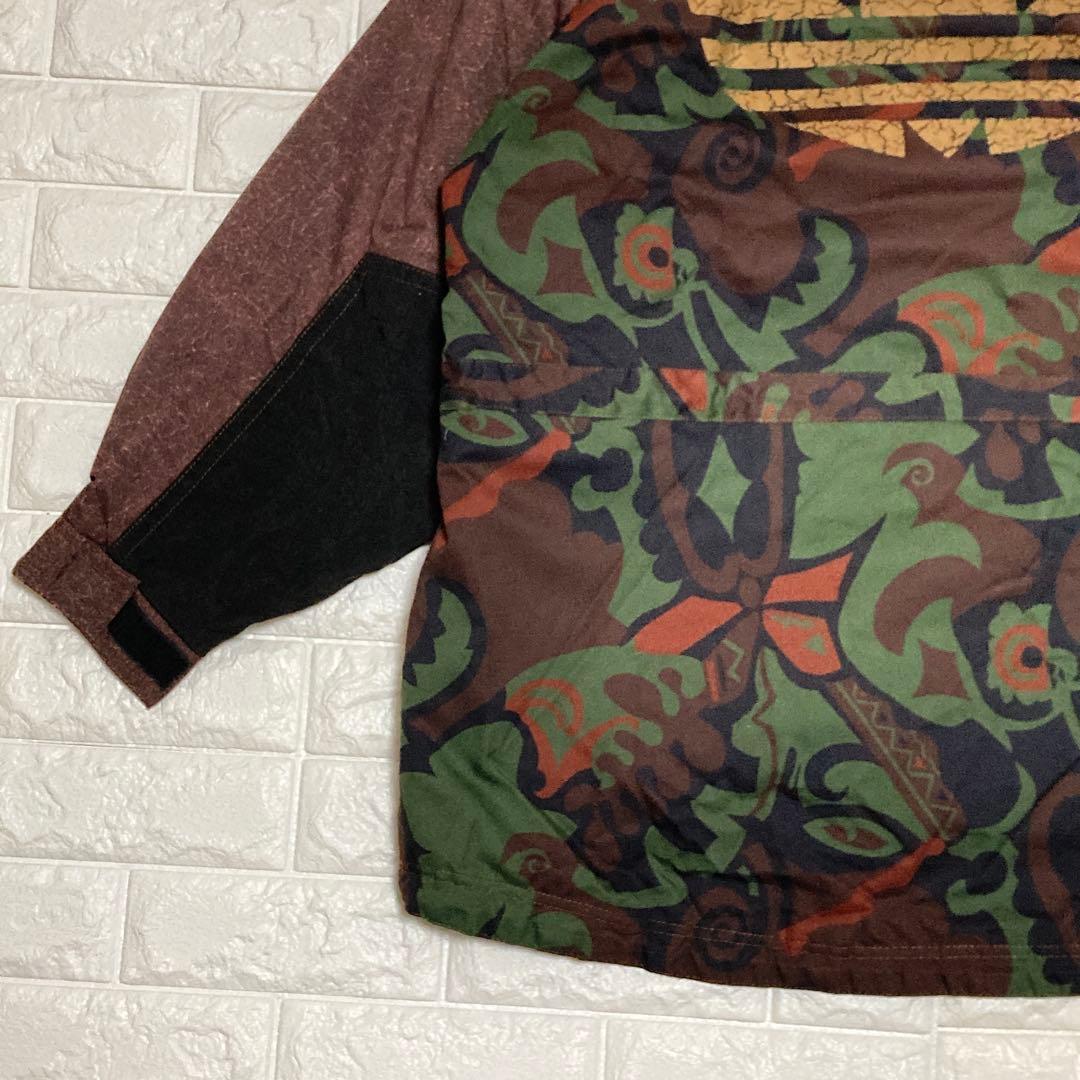 激レア adidas 90s スノボウェア アノラックジャケット デサント XL