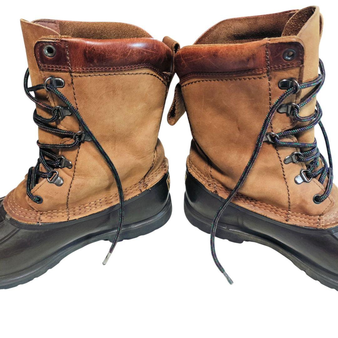 【希少】L.L.Bean ビーンブーツ Vibram レザーブーツ USA製