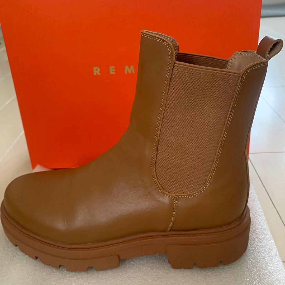❤︎non❤︎様REMME レメ　サイドゴアブーツ　38