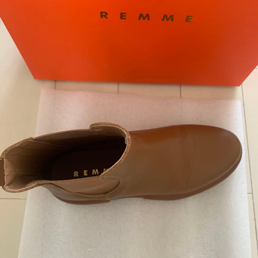 ❤︎non❤︎様REMME レメ　サイドゴアブーツ　38