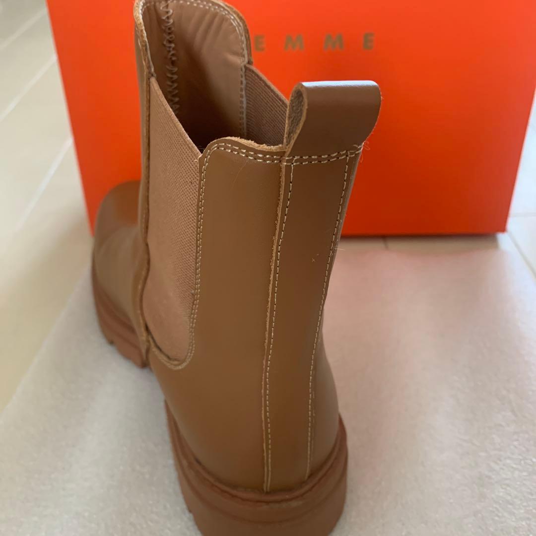 ❤︎non❤︎様REMME レメ　サイドゴアブーツ　38