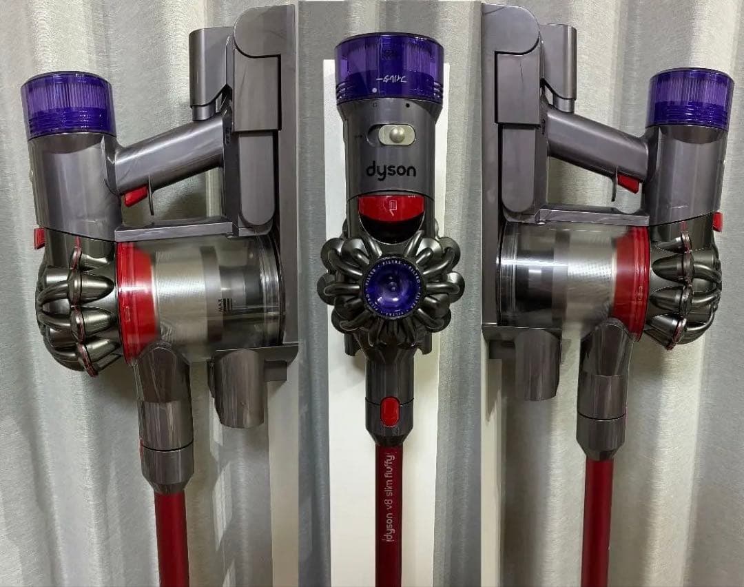 【美品】dyson V8 slim fluffy 【未使用】￼アクセサリ　41分