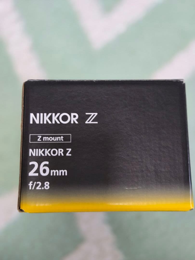 NIKKOR Z 26mm f/2.8 単焦点レンズ フード、元箱、説明書付き