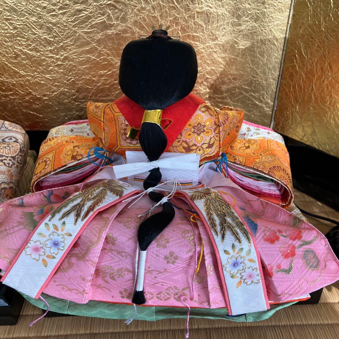 美品　伝統的な雛人形 ひな祭り飾り￼