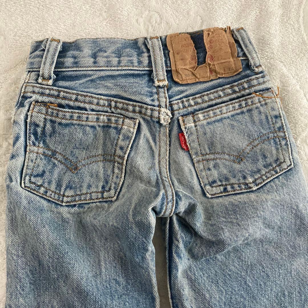 リーバイス　302 キッズ　ベビー　80 ビンテージ　Levi's デニム
