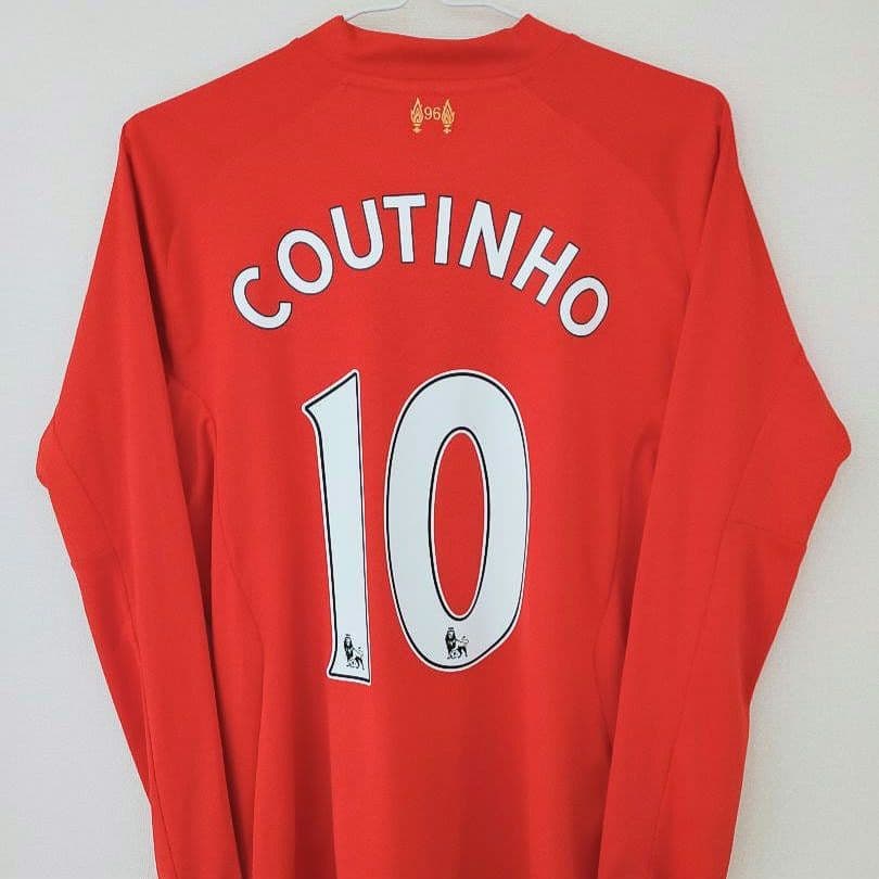【激レア】リバプール コウチーニョ 13/14 長袖ユニフォーム Lサイズ
