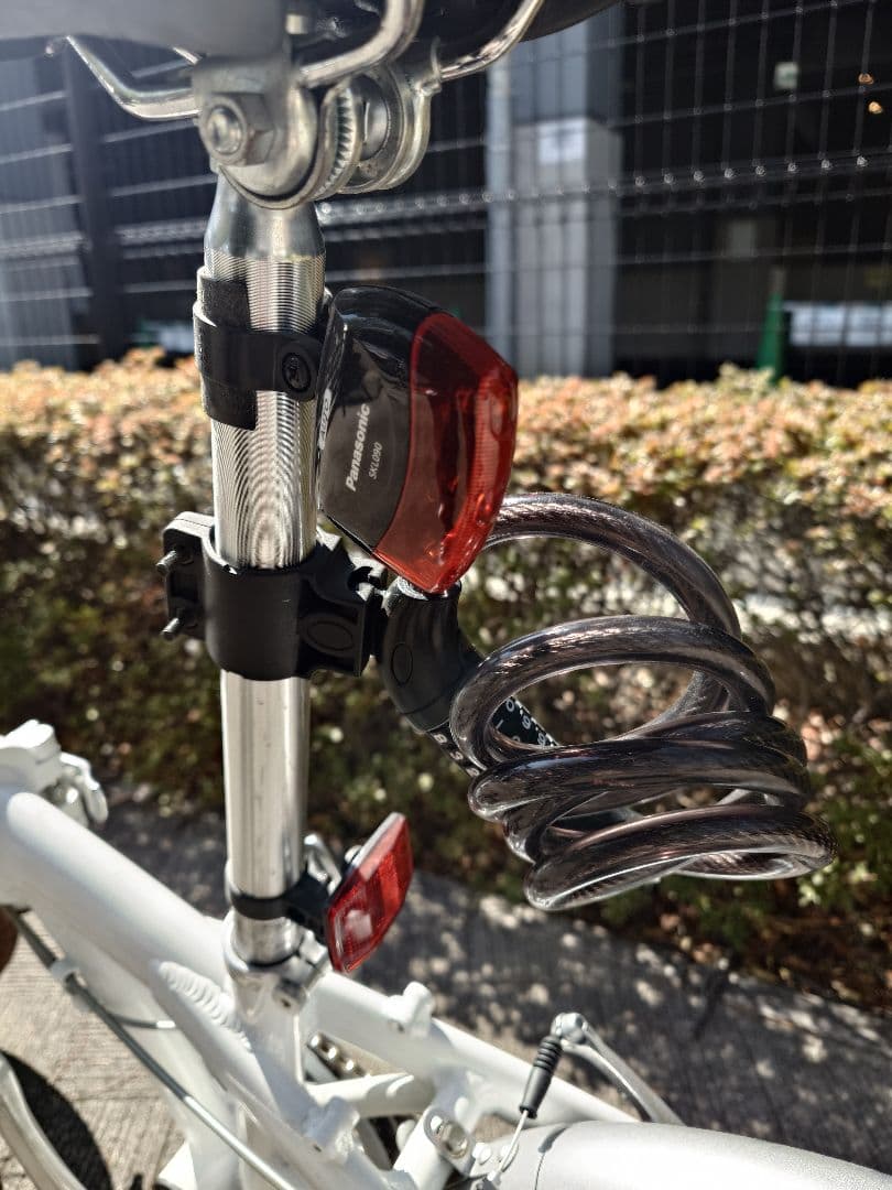 Citroën ホワイト 折りたたみ自転車 7段変速