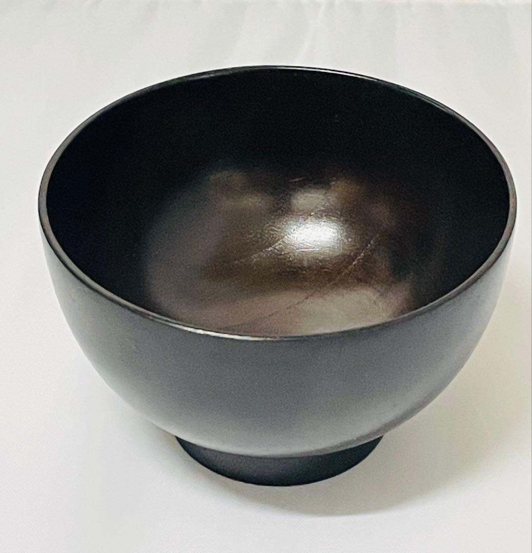 未使用品銘々木製漆器椀 5個セット