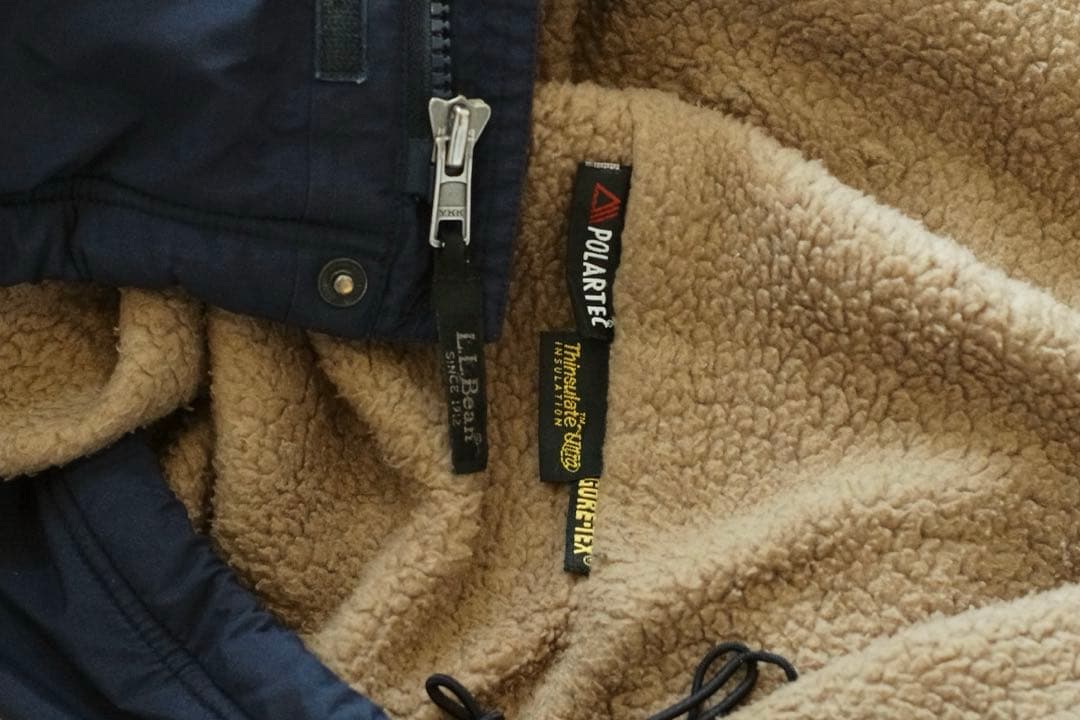 L.L.BeanナイロンジャケットGORE-TEX POLARTEC