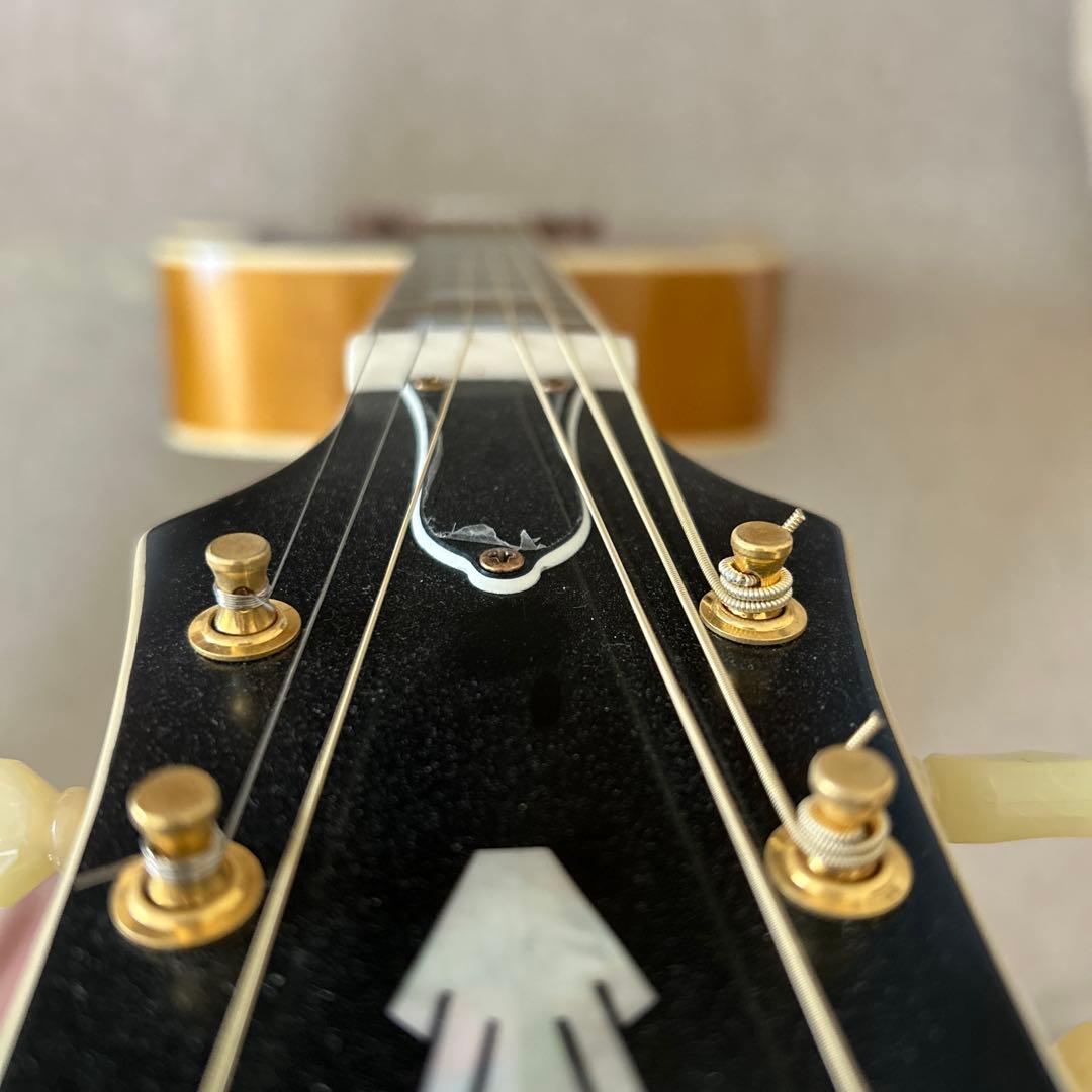 Epiphone 　MasterbiltＪ200、オール単板ギター