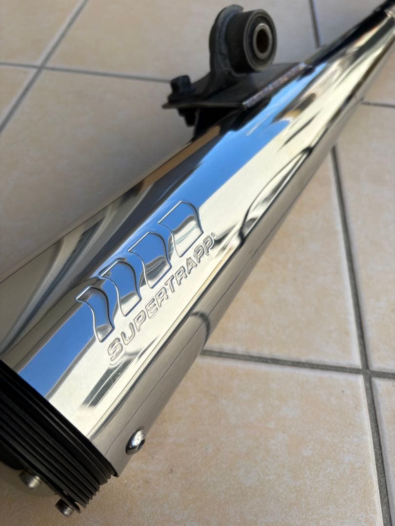 スーパートラップマフラー　M字エキパイ　USフルパワー