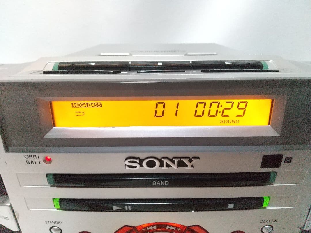 SONY ZS-D55 ラジカセ CDプレーヤー付き シルバー