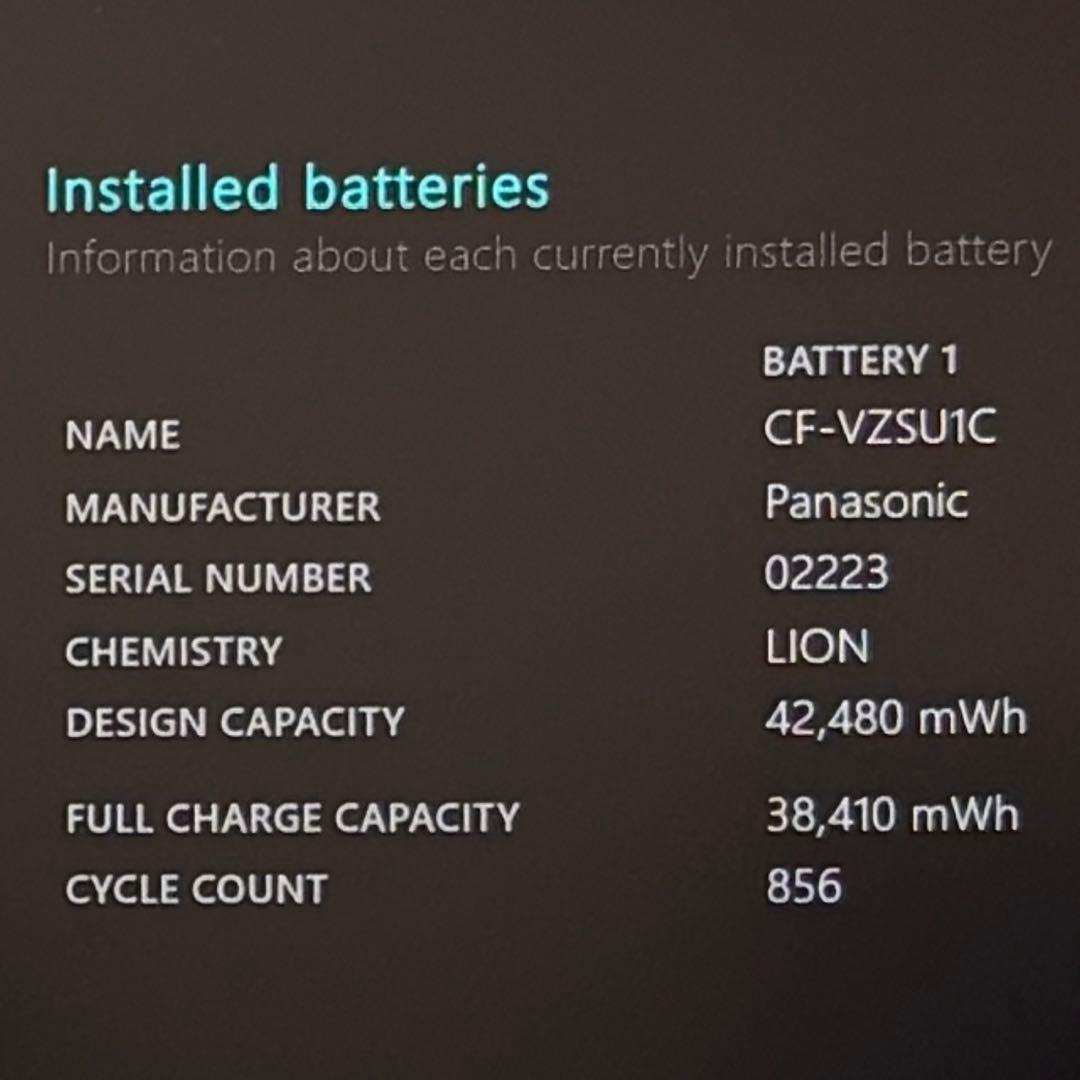 912 レッツノートCF-SV9 第10世代 16GB 256GB office