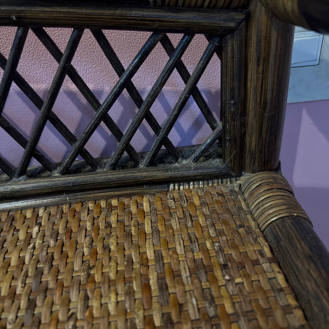 ヴィンテージ　ラタンチェスト　アジアン家具