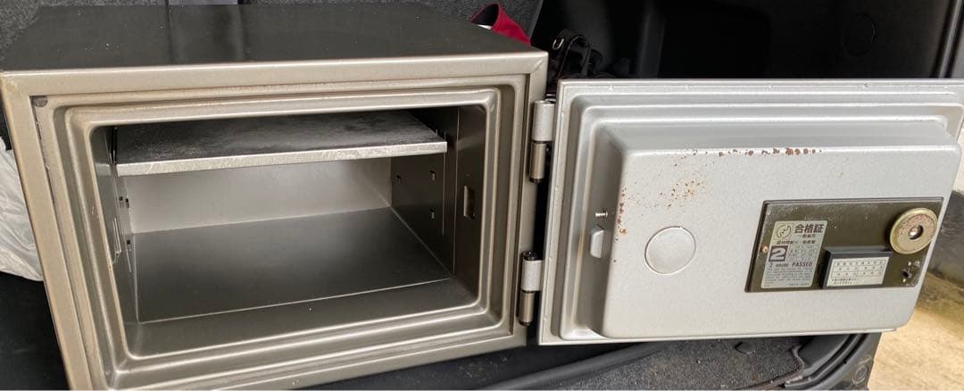 キング工業 クラウン CROWN 耐火金庫 耐衝撃 マグネット 日本製